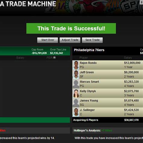 espn trade machine